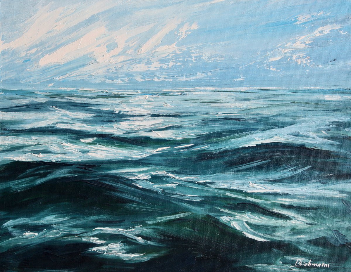 Deep Water By Liza Illichmann, 12 X 9, Artwork For Sale On Artfinder