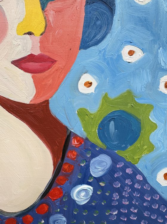 Woman Colorful Portrait 2