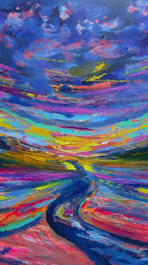 Blue Shadow by Lesley Blackburn