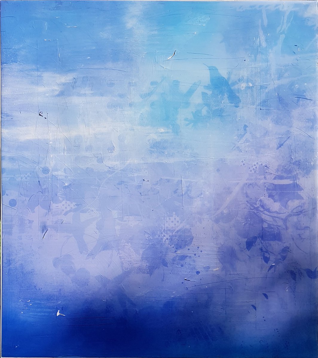 Animal Painting By Teis Albers, 35 X 39", Frases Of Oil, Original Artwork