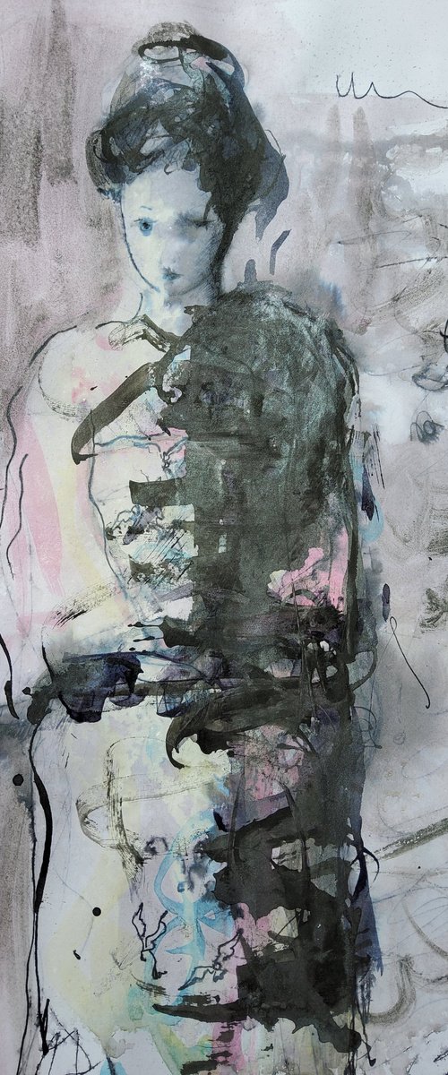 Ink gheisa n 1 by Marina Del Pozo