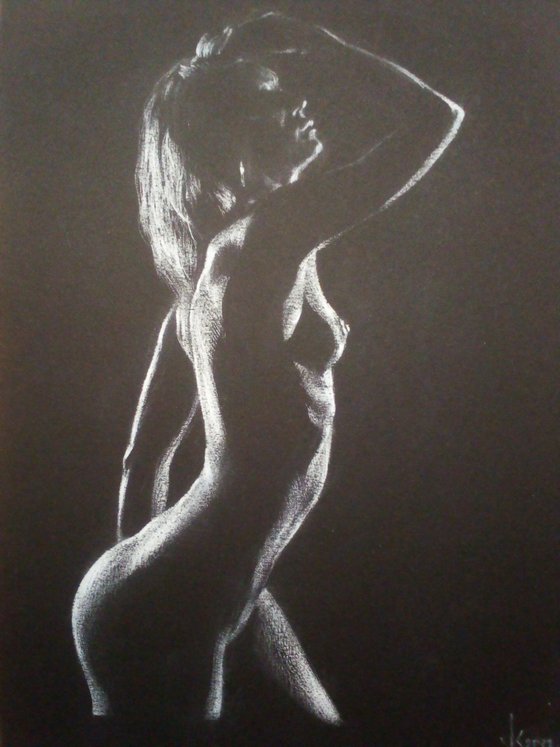 Nude noir #263 (21X29)cm