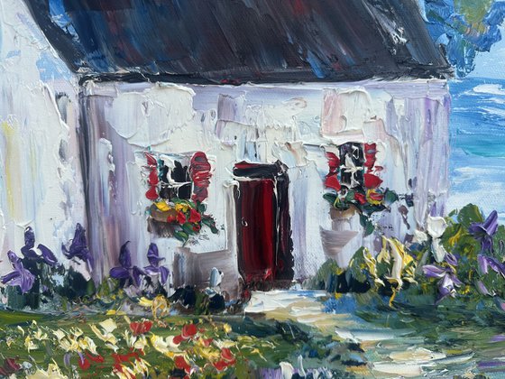 Cute house on the coast