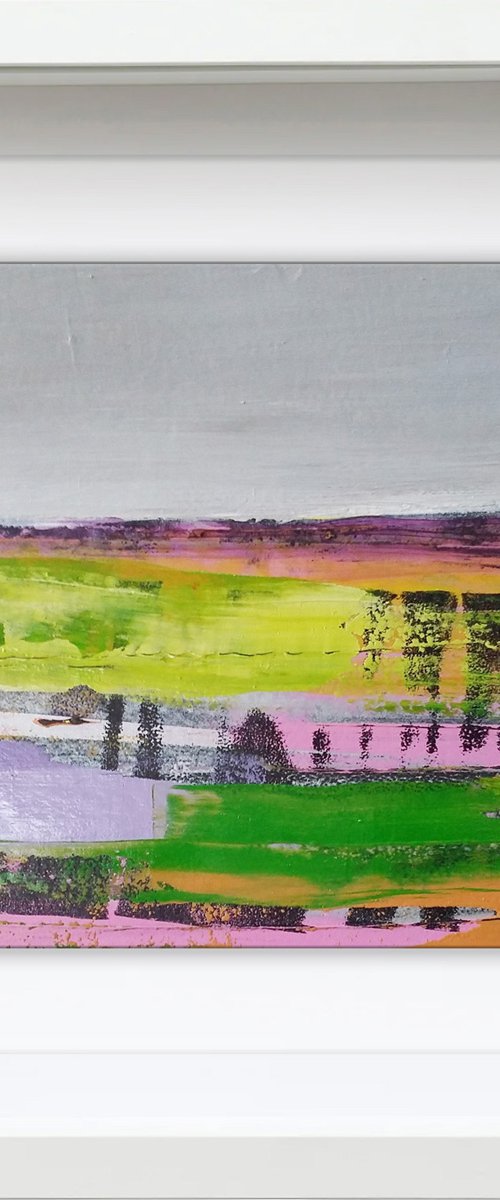 Abstract landscape #31 by Carolynne Coulson