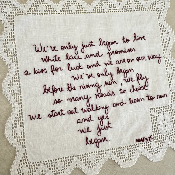 "We've only just began..."
