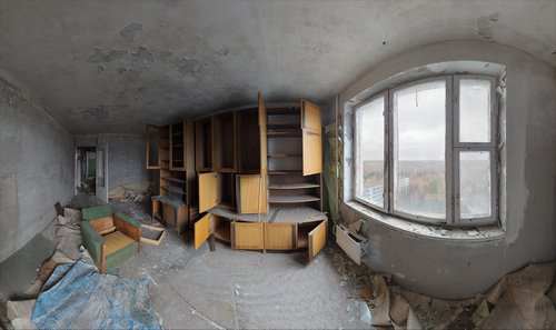 #90. Pripyat Apartments 1 - XL size by Stanislav Vederskyi