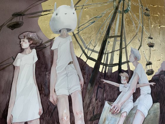 Light is on all night 115x105