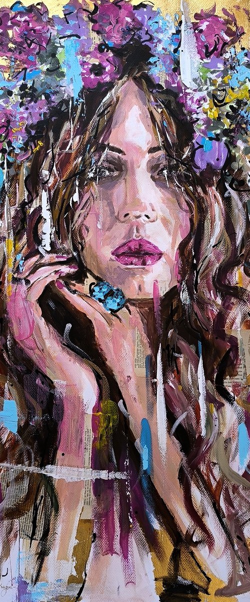 Blue Ring by Antigoni Tziora