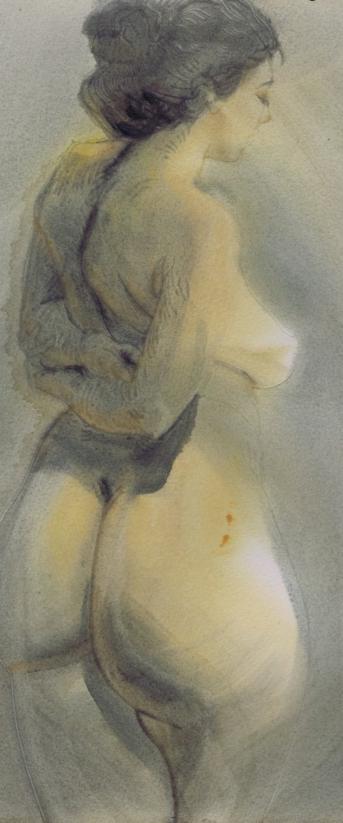 Erotic Art Beautiful nude 1867 by Samira Yanushkova
