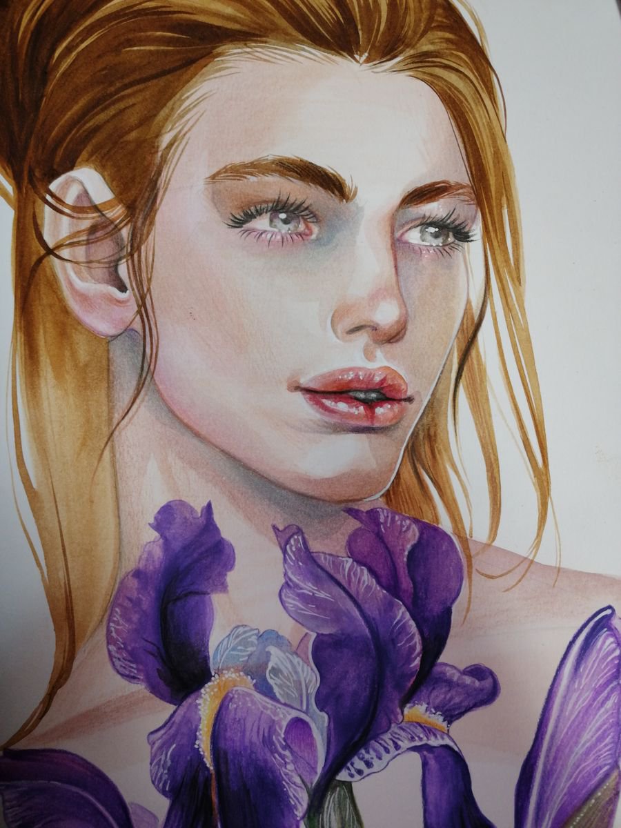 Iris by Dorotea Gizzi