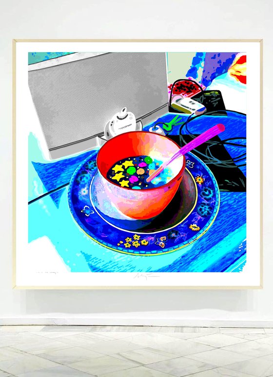 Still life with stars and keys