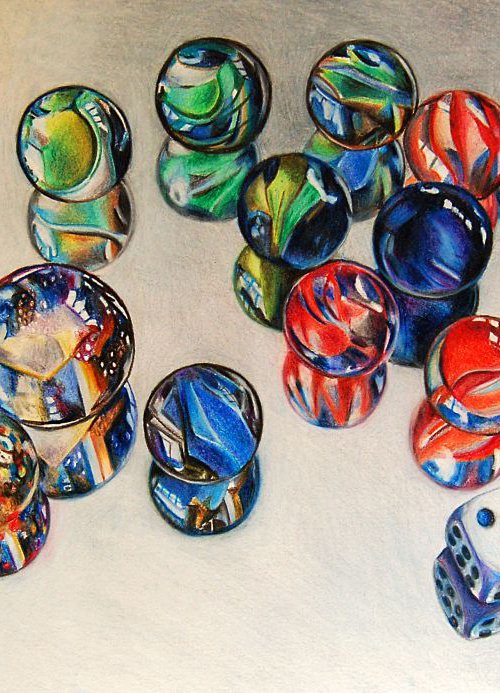 Lets Play Marbles by Tiffany Budd
