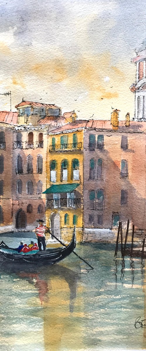 A Quiet afternoon in Venice by Brian Tucker