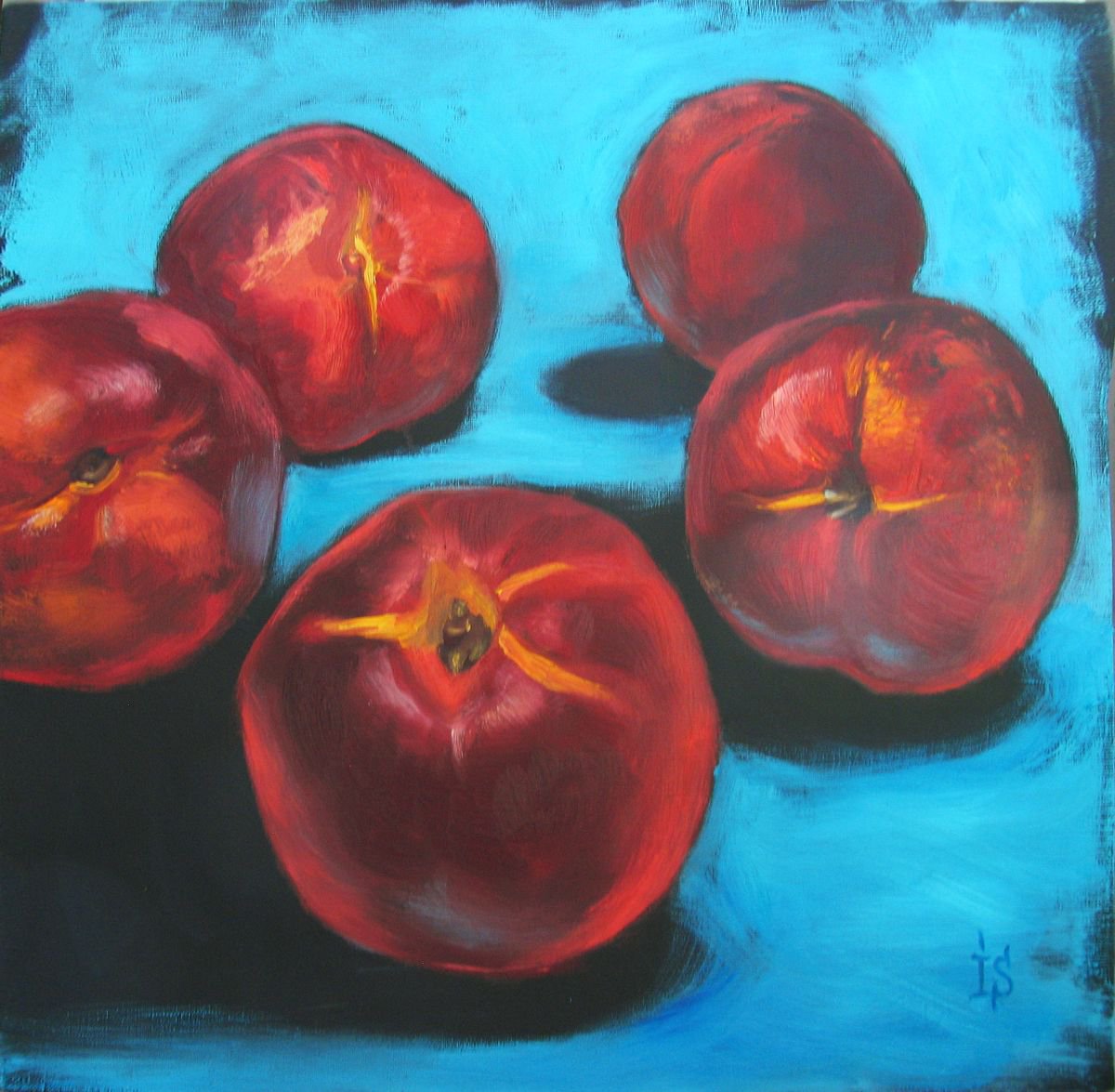 Nectarines by Irina Sergeyeva