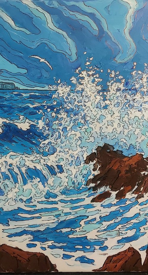 Japanese seascape #113 by Colin Ross Jack