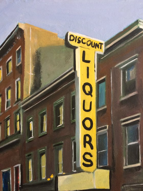 New York, Yellow Sign