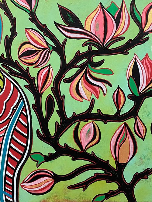 Sweet Magnolias by Diana Rosa