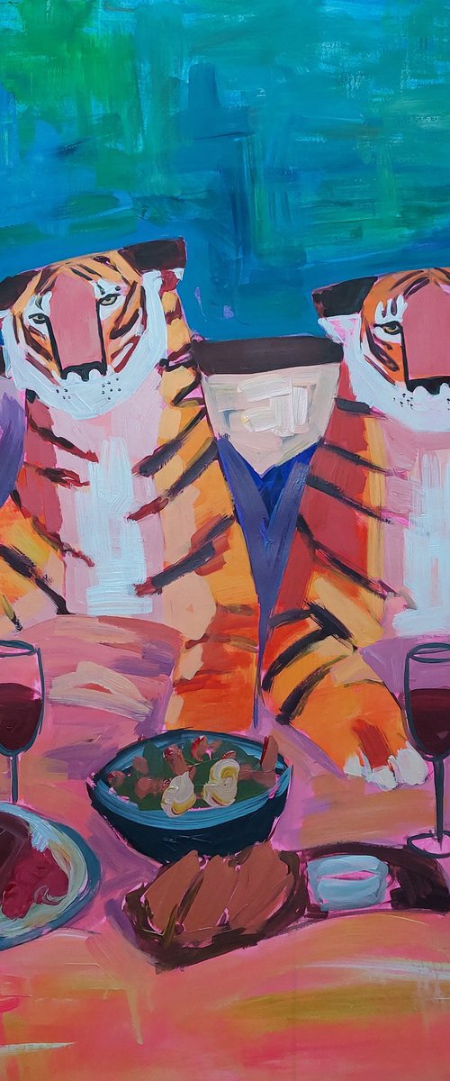 Dinner for Two by Svitlana Brazhnikova