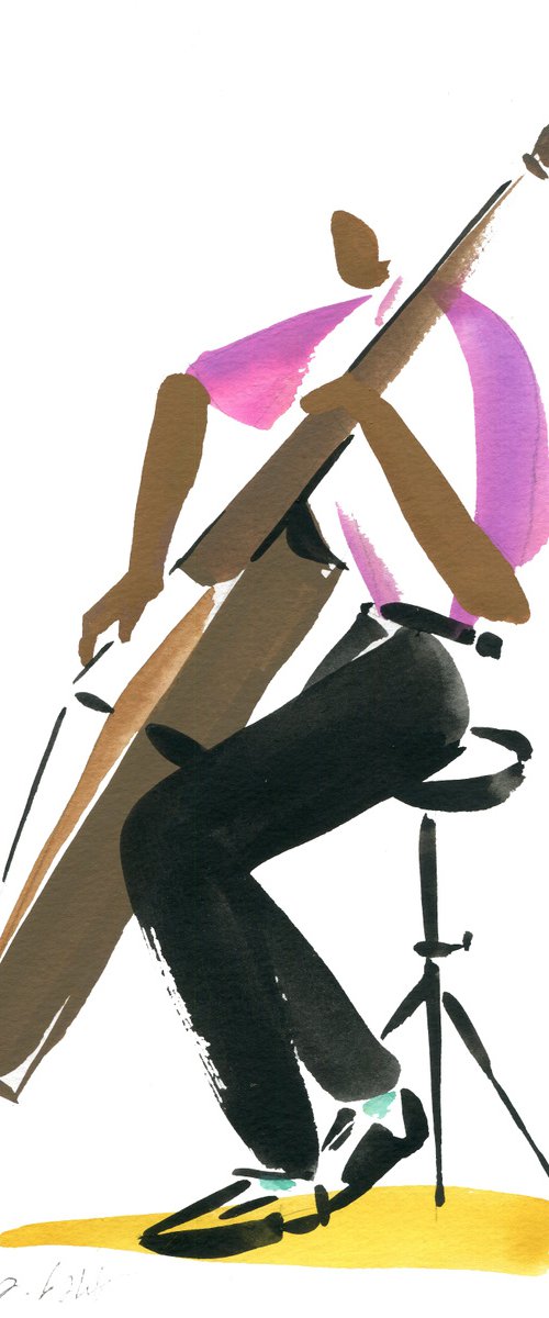 New-Orleans_jazz_player-16 by André Baldet