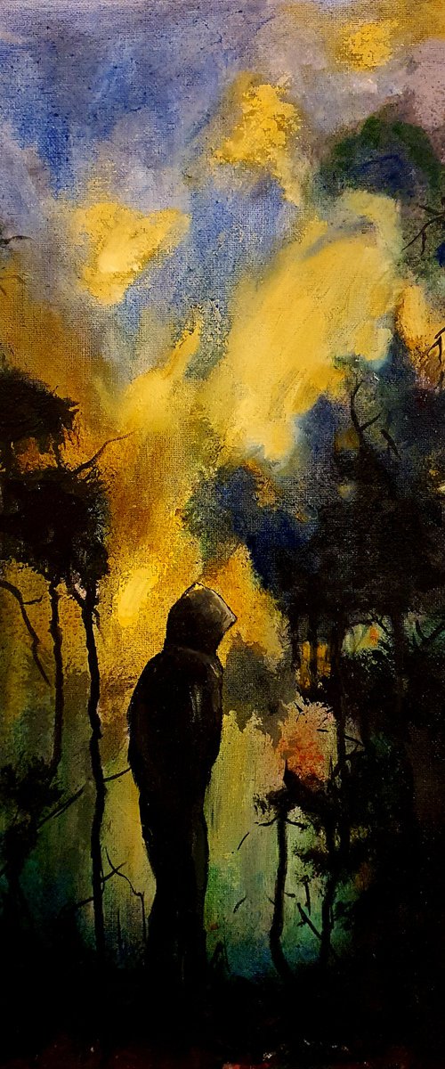 Don't go into the Woods No. 4 by Leezee Lee ( Georgiana L. Nicolae)