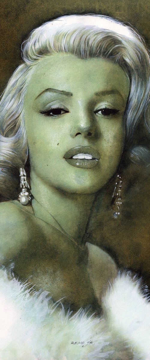 Marilyn Monroe by REME Jr.