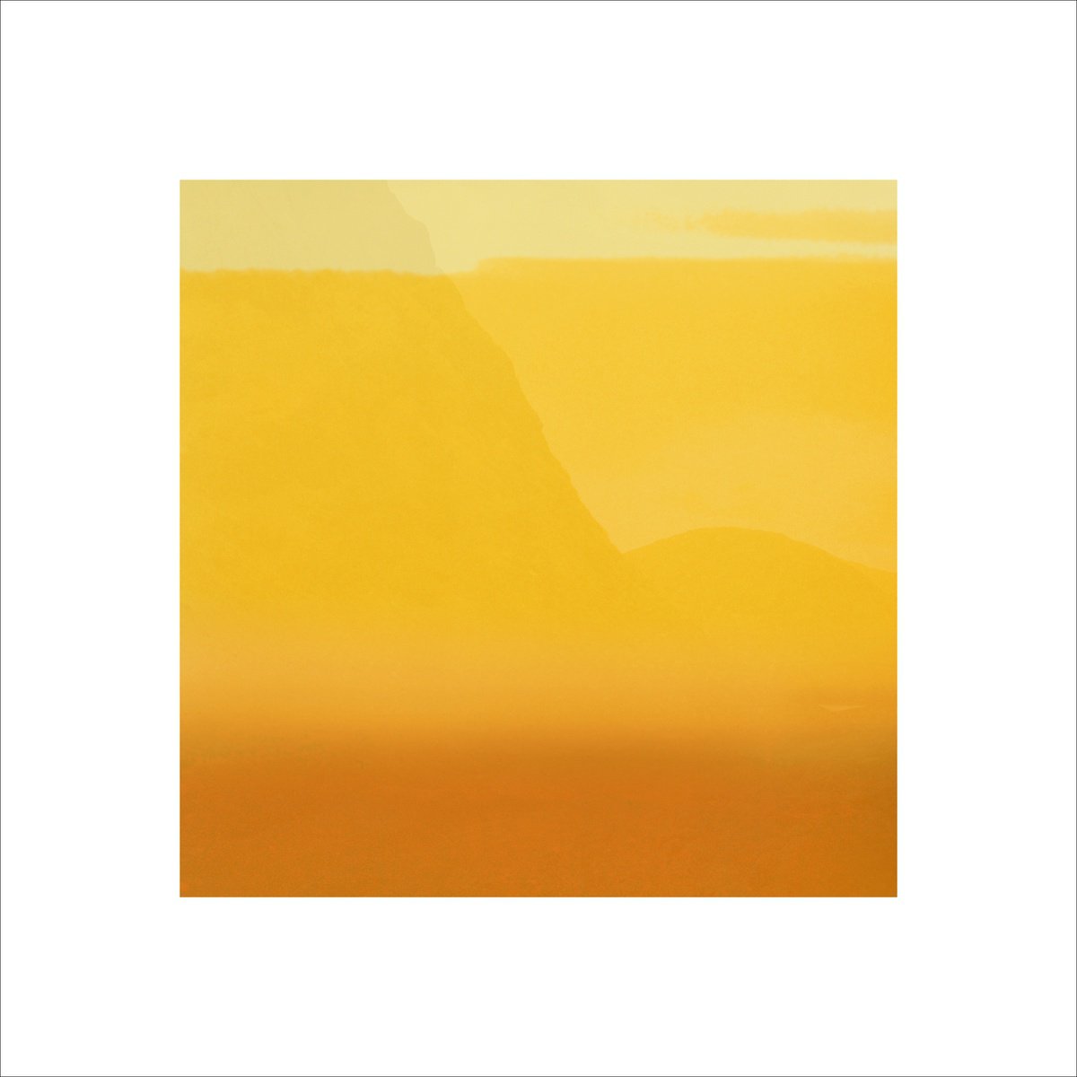 Abstract Landscape Giclee Print By Paul Harrison, 30 X 30", Bidean Nam Bian Scotland, Original Artwork