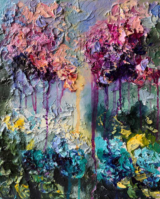 Rainbow Hydrangea I — Floral