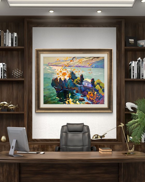 The sun is bright today