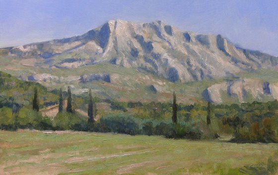 Sainte Victoire ( vers Aix en Provence )