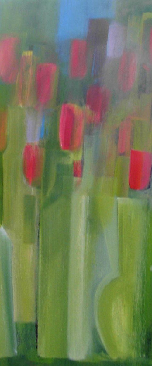 Still Life with Tulips by Jan Rippingham
