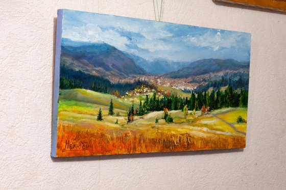 "Mountain landscape" autumn