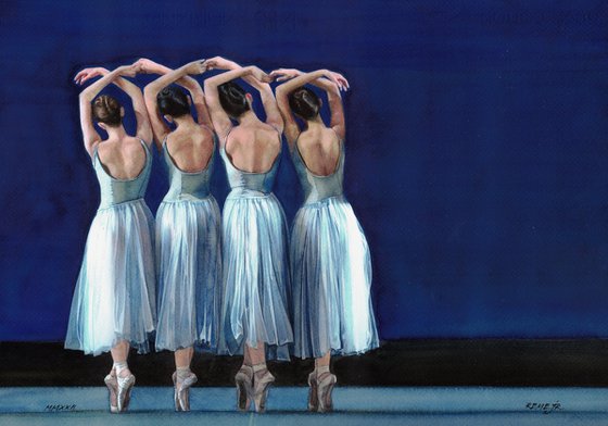 Ballet Dancers CCLXXIV - Swan Lake