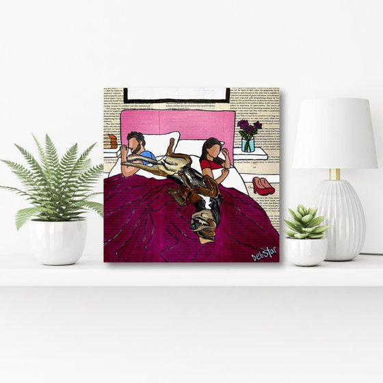 Dog Days Bedtime 2 30cm x 30cm