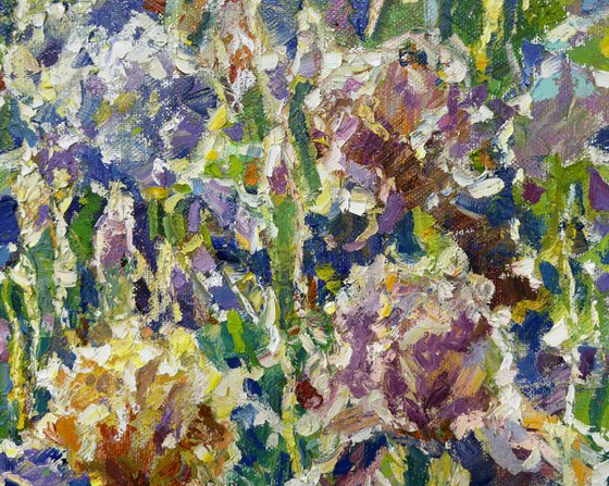 Dance of irises