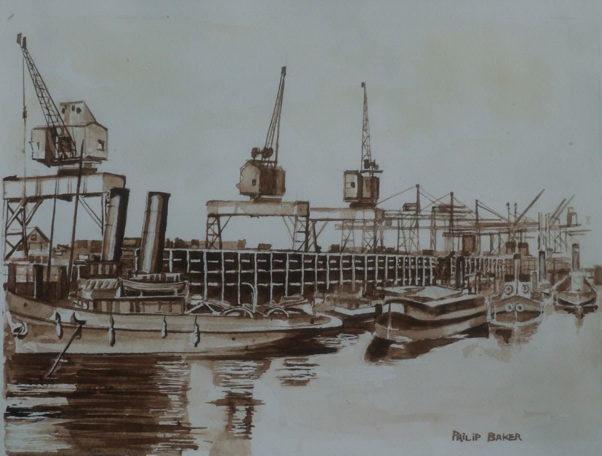 Richborough Port by Philip Baker