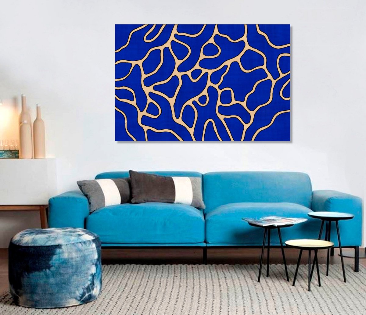 Abstract Nature #14 By Marina Krylova, 47 X 31, Artwork For Sale On Artfinder