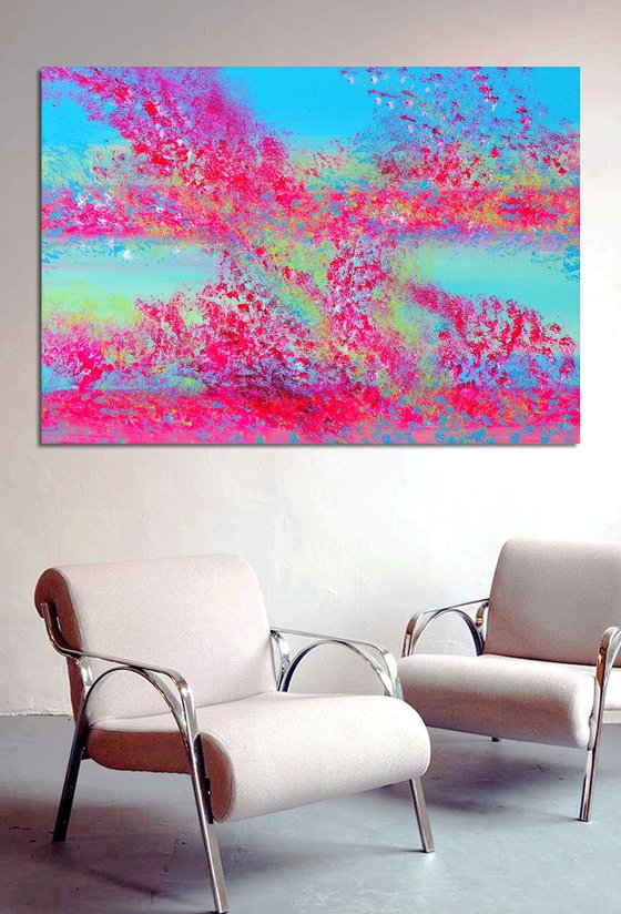 Spring colors,100x70 cm