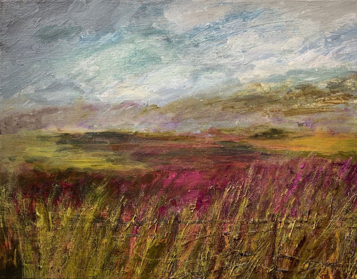 The Moors: Grasses & Heather by Suzsi Corio