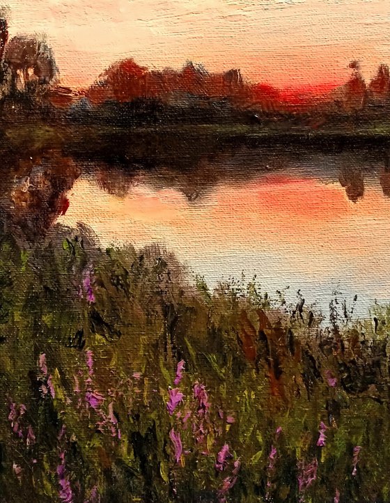 Evening by the lake