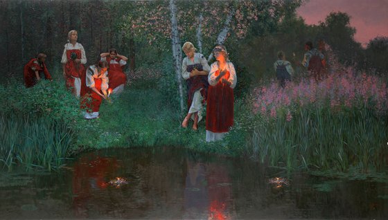 Ivan Kupala. Fortunetelling