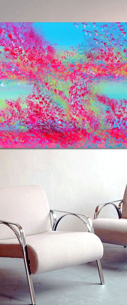 Spring colors,100x70 cm by Davide De Palma