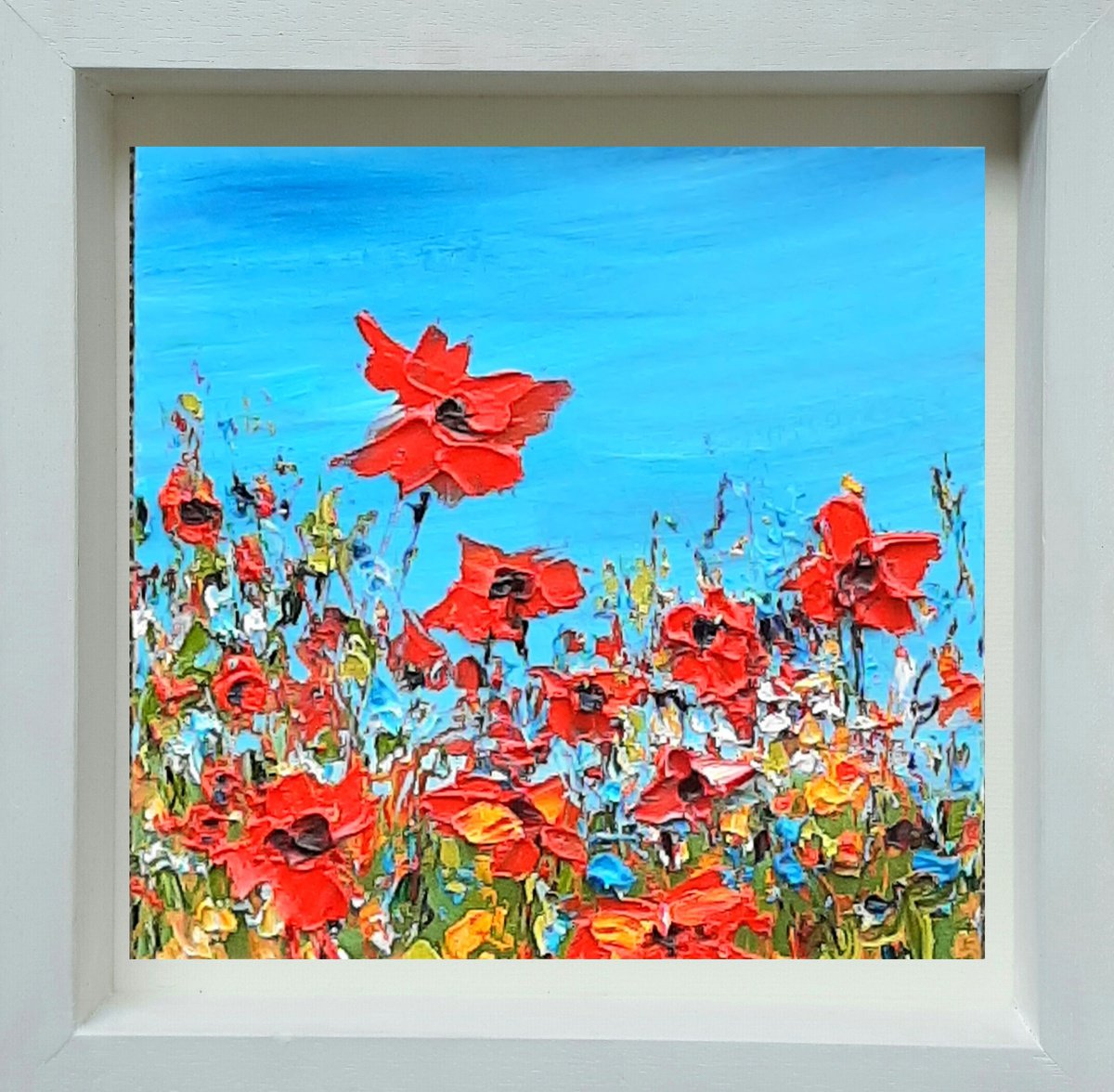 Poppy Bliss by Niki Purcell - Irish Landscape Painting