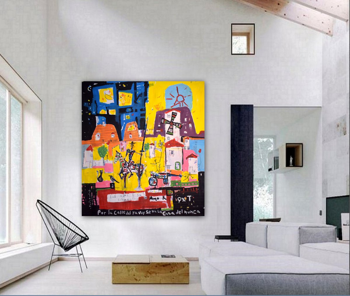 Quijote 7 By Dimitris Pavlopoulos, 59 X 65, Artwork For Sale On Artfinder
