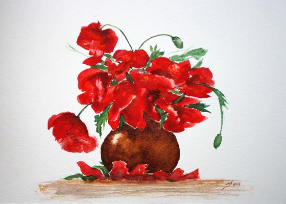 Red Scent   / Original Painting