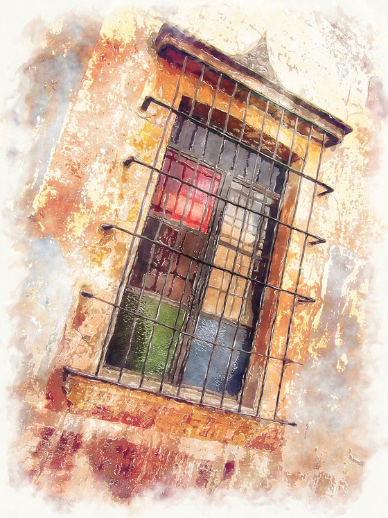 Ventana/XL large original artwork