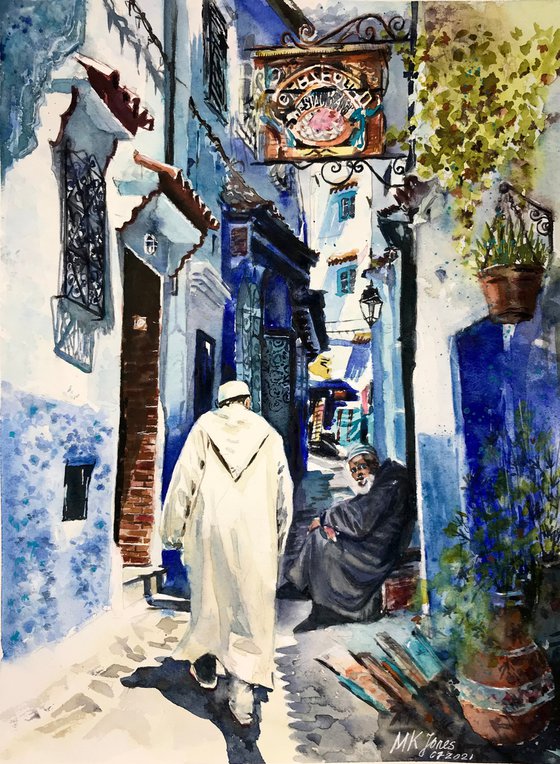 Morocco Blue City