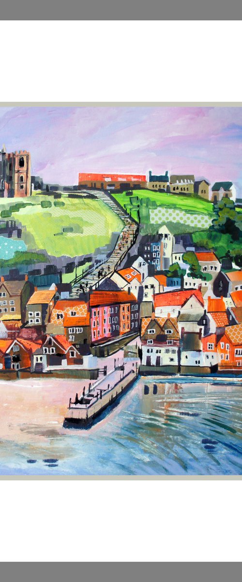 Whitby - North Yorkshire by Julia  Rigby