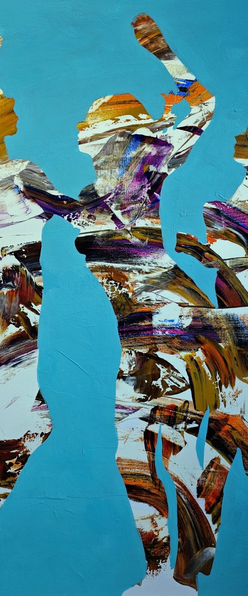 Crossing blue by Daniel Bulimar Henciu