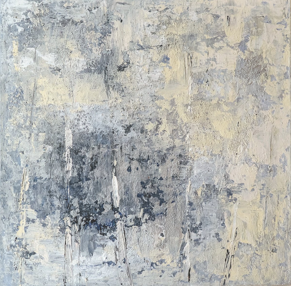 Impressionistic Landscape Acrylic Painting By Davina Nicholas, 20 X 20, Eucalyptus Gennii, Original Artwork