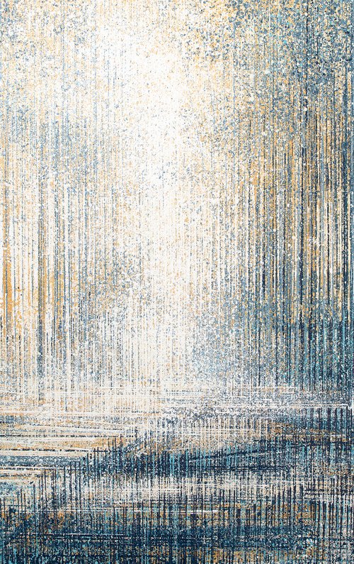 Forest Trees At Twilight by Marc Todd